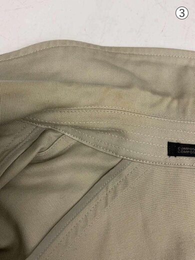 商品画像：ステンカラーコート/L/コットン/BEG 9