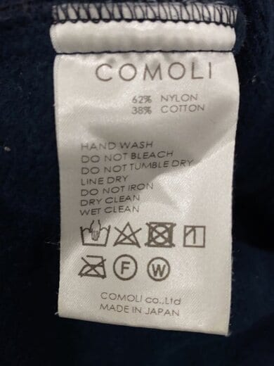 商品画像：スウェット/1/ナイロン/NVY/Q03-05008 5