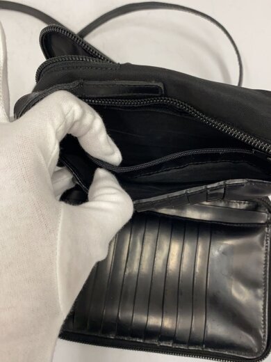 商品画像：ショルダーバッグ/ナイロン/BLK/無地 8