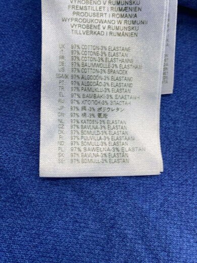 商品画像：長袖シャツ/XL/コットン/BLU/A03112 5