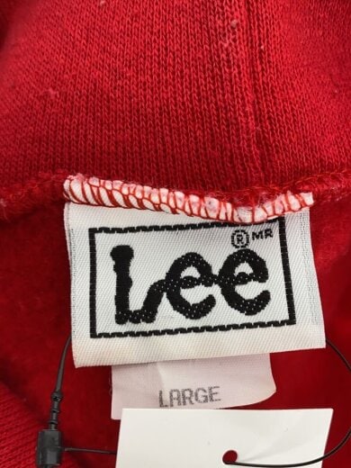 商品画像：パーカー/L/コットン/RED 3