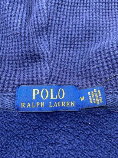 画像：POLO RALPH LAURENジップパーカー/M/コットン/NVY3