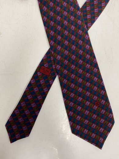 商品画像：ネクタイ/シルク/PUP/総柄/メンズ 2