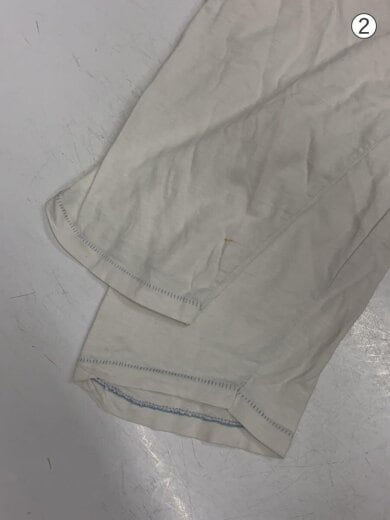 商品画像：ヘンリーネックカットソー/--/コットン/WHT 4