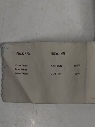 商品画像：ボトム/46/コットン/0775 5