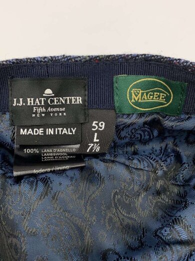 商品画像：j.j hat center/キャップ/--/ウール/NVY/メンズ/MAGEE 5