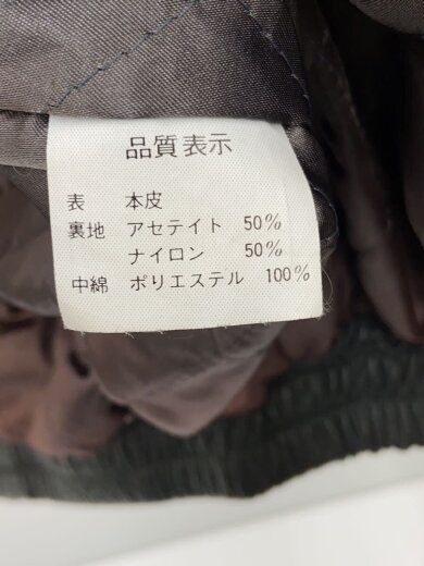 商品画像：レザージャケット・ブルゾン/M/レザー/BLK 5