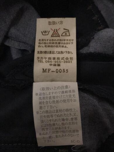 画像：MARITHE FRANCOIS GIRBAUD00s-/Y2K ステッチベイカーフレアパンツ/ブーツカットパンツ/M/コットン/BLK/F5-21136