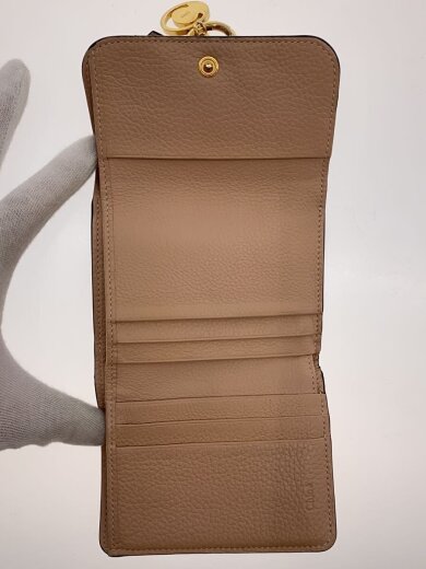 商品画像：スモールフォールドウォレット/汚れ・金具傷有/3つ折り財布// 4