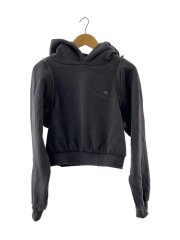 2way shouider zip hoodie/FREE/コットン/GRY/HT1484