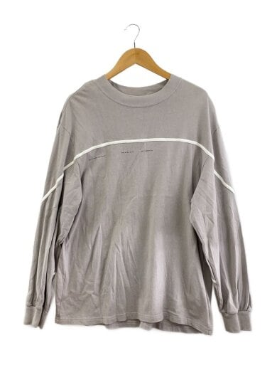 商品画像：長袖Tシャツ/2/コットン/GRY// 1