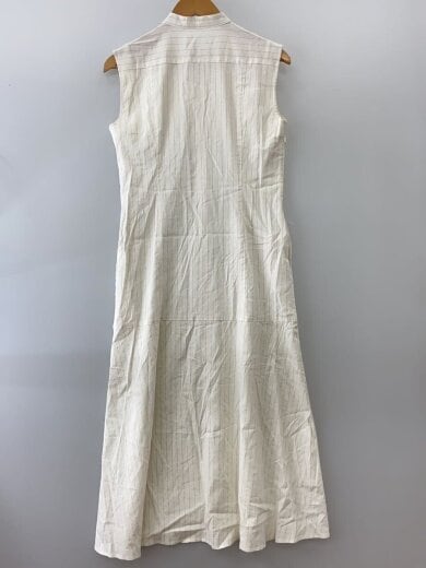 商品画像：24SS/ノースリーブシャツワンピース/FREE/コットン/WHT/ストライプ/PL-OP05-24SP-CRT 2