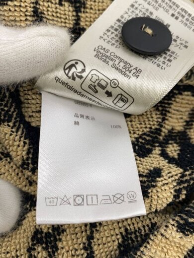 商品画像：OAS/Leo Cuba Terry Shirt/半袖シャツ/M/コットン/CML/レオパード/7003-59// 4