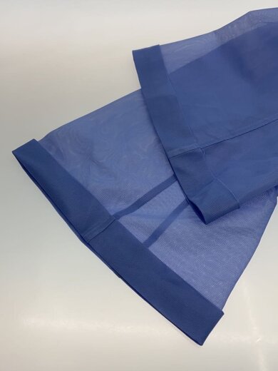 商品画像：20SS/ポリエステルメッシュシャツ/半袖シャツ/36/ポリエステル/BLU/TP01-FJ233 5