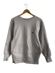 90S/刺繍タグ前期/リバースウィーブ/スウェット/L/コットン/GRY