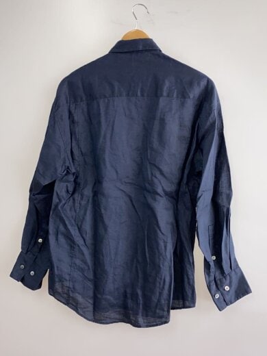 商品画像：25SS/PURE RAMIE WASHEDリネンシャツ/--/リネン/NVY/25-050-922-8580-2-0 2