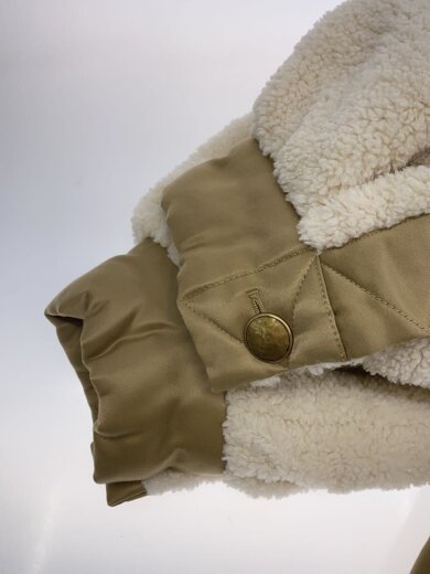 ETRE TOKYO / ミリタリーボアコート/M/コットン/BEG/1221600111-0 ETRE TOKYO(エトレトウキョウ) / ミリタリーボアコート/M/コットン/BEG