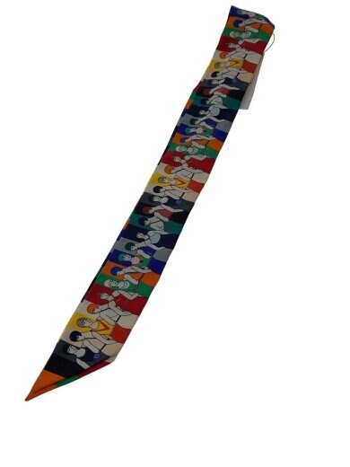 商品画像：ツイリースカーフ/スカーフ/シルク/マルチカラー/総柄/レディース 1