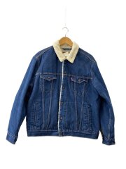 TYPEⅢシェルパトラッカージャケット/Gジャン/裏ボア/L/コットン/IDG