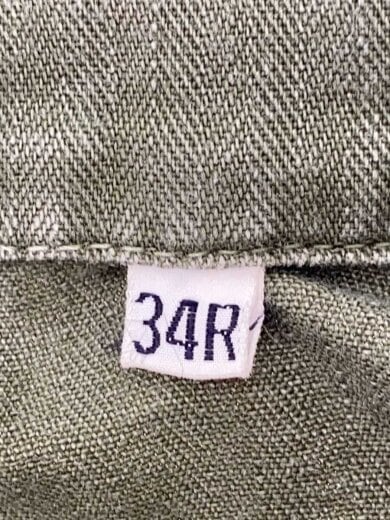 商品画像：40s/M-43/ユーティリティジャケット/HBT/13スターボタン/長袖シャツ/34R/--/KHK// 3