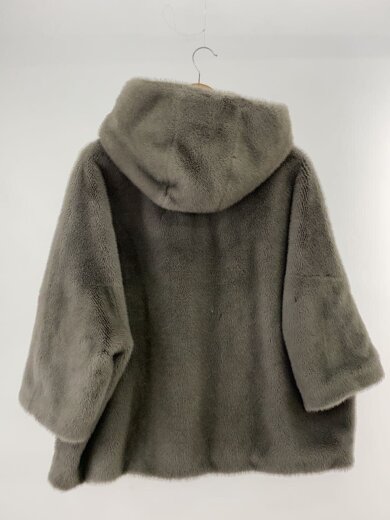 商品画像：MY WHITE/23AW/DEUXIEME Cジャケット/--/フェイクファー/GRY/23020510003430// 2