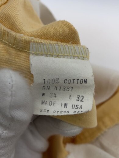 商品画像：90s/USA製/ボトム/34/コットン/YLW 5