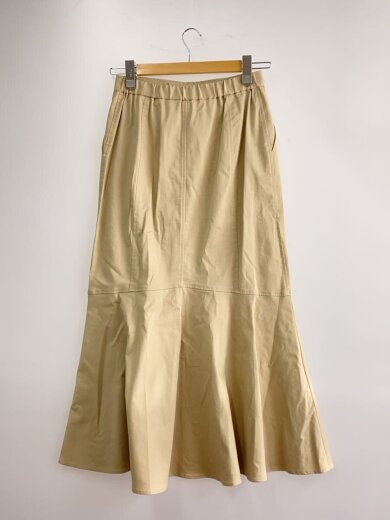 商品画像：24AW/ミディマーメイドスカート/38/コットン/BEG/01242 21126-00// 2