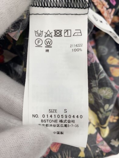 商品画像：LIBERTY PATCHWORK BLK DRES長袖ワンピース/S/コットン/BLK/花柄/0141059 5