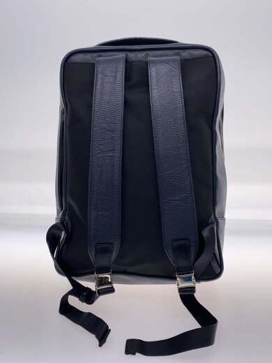 商品画像：2wayブリーフバッグ/ブリーフケース/レザー/NVY/角擦れ有/キズ有 3