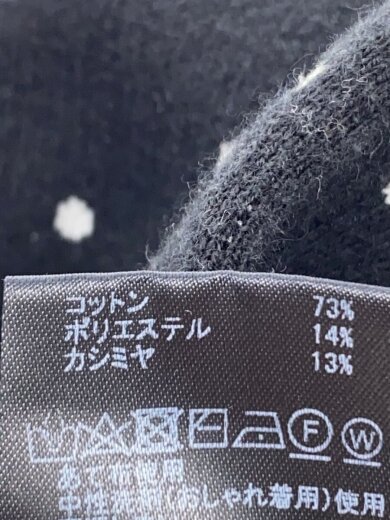 商品画像：コットンカシミヤドットジャカードパンツ/FREE/コットン/BLK/ドット/39-02-21-02006 5