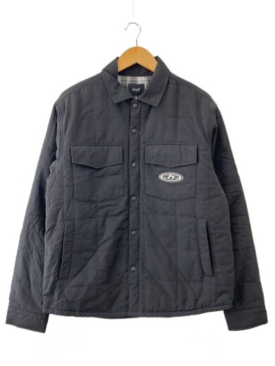 商品画像：25AW/HUF VILLARD SHACKET/キルティングジャケット/M/ナイロン/BLK 1