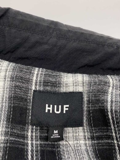 商品画像：25AW/HUF VILLARD SHACKET/キルティングジャケット/M/ナイロン/BLK 3