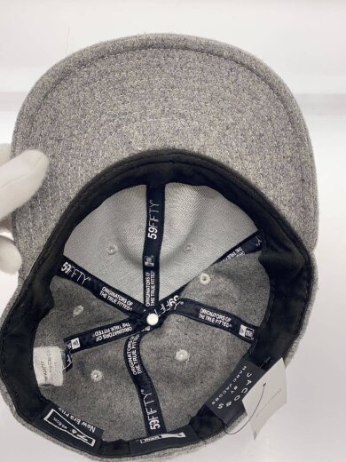 商品画像：キャップ/7 1/8/ウール/GRY/レディース 4