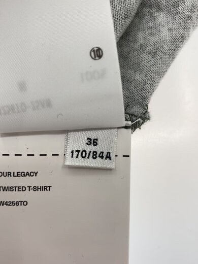 商品画像：TWISTED T-SHIRT/ノースリーブカットソー/36/コットン/GRY/W4256to-25AW 4