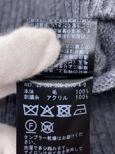 商品画像：25AW/constellationニット/ニット・セーター(厚手)/FREE/ウール/GRY 4