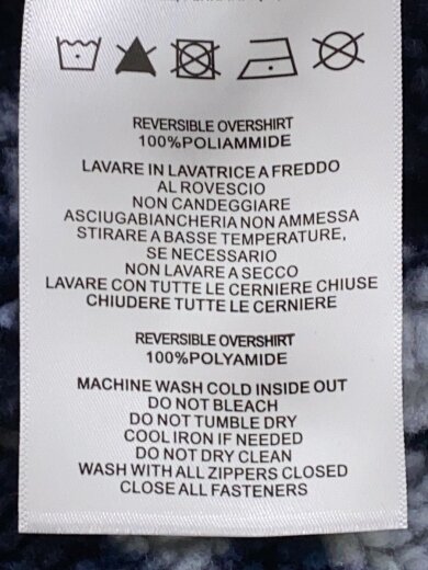 商品画像：25AW/Reversible Overshirt/L/ナイロン/BLK/PCM20OJ06A-NY002-99 5