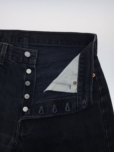 商品画像：90s/501/後染めブラック/サルファ/カットオフ/クロップドパンツ/32/コットン/BLK// 3