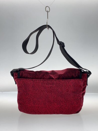 商品画像：25AW/Velvet Small Messenger Bag/ショルダーバッグ/ポリエステル/RED 3