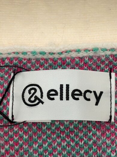 商品画像：カーディガン(厚手)/ハートアーガイル柄/M/アクリル/PNK/56001265 3