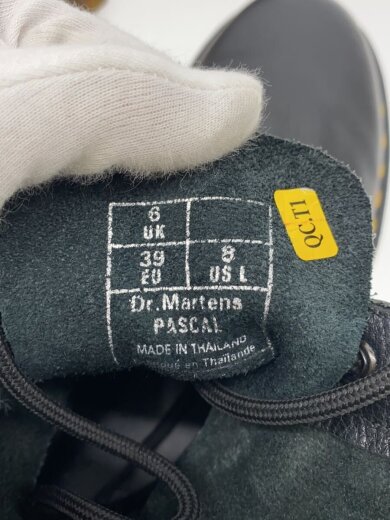 商品画像：PASCAL/VIRGINIA/8ホールブーツ/UK6/BLK/レザー/AW006/CK05T 5