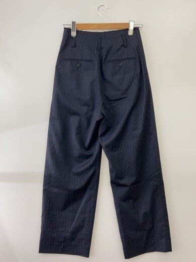 商品画像：ストライプタックパンツ/--/ウール/NVY/1614-2-996201 2