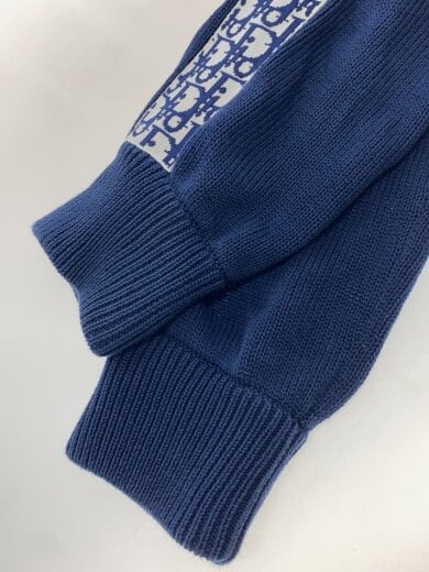 商品画像：薄ヨゴレ・毛羽立ち・ホツレ有/オブリークラインニット/M/コットン/NVY/943M672AT072 6