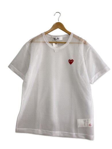 商品画像：25SS/Polyester Mesh/カットソー/XL/ポリエステル/WHT/AX-T351 1