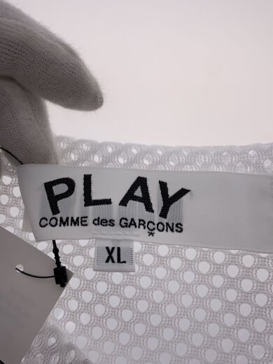 商品画像：25SS/Polyester Mesh/カットソー/XL/ポリエステル/WHT/AX-T351 3