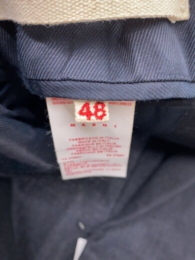 商品画像：セットアップ/50/ウール/BLK/右袖小穴有 4