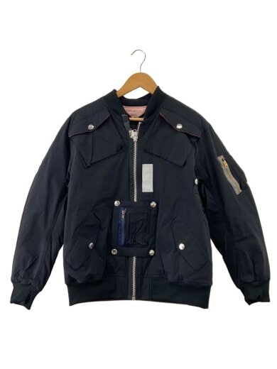 商品画像：RIMONTA/MA-1/ジャケット/one/ポリエステル/BLK/BS239405/タグ付 1