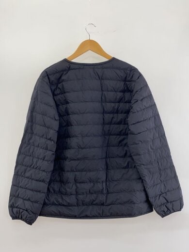 商品画像：スペリオダウンラウンドネックジャケット/L/ナイロン/BLK/1101666 2