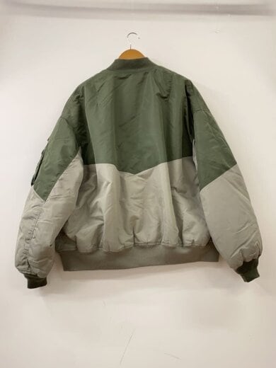 商品画像：PATCHED MA-1 JACKET/ブルゾン/5/ナイロン/KHK/783-3952030 2