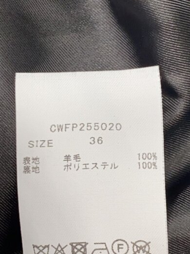 商品画像：25AW/バリエミニマルショートパンツ/36/ウール/BLK/CWFP255020// 5