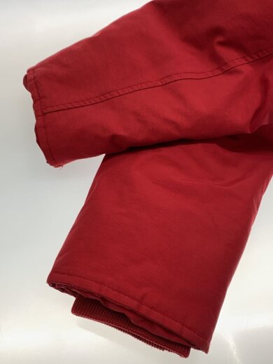 商品画像：薄ヨゴレ有/ダウンジャケット/S/コットン/RED 6